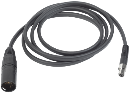 MK HS XLR 5D HEADSET CABLE FOR CAMERAS, INTERCOM, (5PIN XLR MALE)